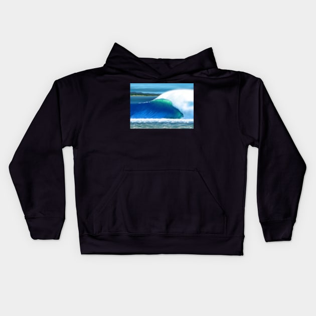 SuperTubes, JBay Kids Hoodie by StephenBibbArt